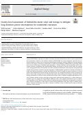 Cover page: County-level assessment of behind-the-meter solar and storage to mitigate long duration power interruptions for residential customers