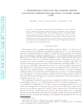 Cover page: A determining form for the damped driven nonlinear Schrödinger equation-Fourier modes case