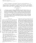 Cover page: PAPER-64 CONSTRAINTS ON REIONIZATION: THE 21 cm POWER SPECTRUM AT z = 8.4