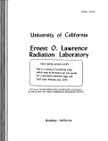 Cover page: 200 BeV ACCELERATOR HANDLING SYSTEMS IN REGIONS OF HIGH RESIDUAL RADIATION