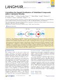 Cover page: Controlling the Spatial Distribution of Solubilized Compounds within Copolymer Micelles