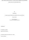 Cover page: WHAT MOTIVATES STUDENTS?: AN ANALYSIS OF INTRINSIC AND EXTRINSIC MOTIVATION IN ONLINE PEDAGOGY