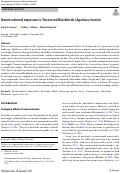 Cover page: Neonicotinoid exposure in Tricolored Blackbirds (Agelaius tricolor)