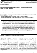 Cover page: Estimated Effects of Disinfection By-products on Birth Weight in a Population Served by a Single Water Utility