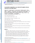 Cover page: A permethrin metabolite is associated with adaptive immune responses in Gulf War Illness