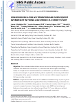 Cover page: Childhood Bullying Victimization and Overweight in Young Adulthood