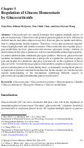 Cover page: Regulation of Glucose Homeostasis by Glucocorticoids.