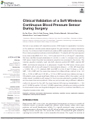 Cover page: Clinical Validation of a Soft Wireless Continuous Blood Pressure Sensor During Surgery