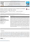 Cover page: Particle speciation of emissions from iso-butanol and ethanol blended gasoline in light-duty vehicles