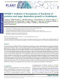 Cover page: SPINDLY mediates O-fucosylation of hundreds of proteins and sugar-dependent growth in Arabidopsis.