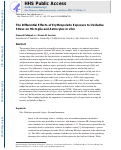 Cover page: The Differential Effects of Erythropoietin Exposure to Oxidative Stress on Microglia and Astrocytes in vitro