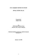 Cover page: Compact Fluorescent Lamps Market Effects Scoping Study: Final Study Plan