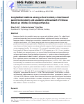 Cover page: Longitudinal relations among school context, school-based parent involvement, and academic achievement of Chinese American children in immigrant families