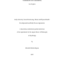 Cover page: Early Adversity, Social Functioning, Mood, and Physical Health: Developmental and Daily Process Approaches