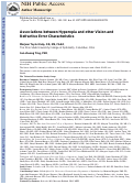 Cover page: Associations between Hyperopia and Other Vision and Refractive Error Characteristics