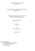 Cover page: Scientific Research and Racial Hierarchy Creation: A Return to Scientific Racism