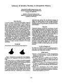 Cover page: Influence of Stimulus Meaning on Recognition Memory