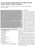 Cover page: On the Conversion of Bauxite Ores to Highly Activated Alumina Media for Water Remediation