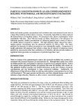 Cover page: Particle concentrations in air-conditioned office building with normal and high efficiency filtration