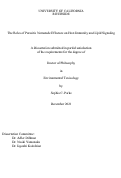 Cover page: The Roles of Parasitic Nematode Effectors on Host Immunity and Lipid Signaling