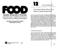 Cover page: The analysis of hunter-gatherer diets: Stalking an optimal foraging model