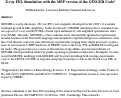 Cover page: X-ray FEL simulation with the MPP version of the GINGER code