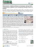 Cover page: Measurements of Hydroxyl Radical Concentrations during Indoor Cooking Events: Evidence of an Unmeasured Photolytic Source of Radicals