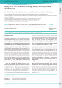 Cover page: Phylogenetic taxon definitions for Fungi, Dikarya, Ascomycota and Basidiomycota