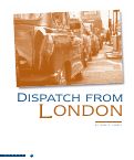 Cover page: Dispatch from London