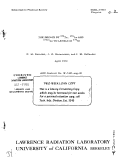 Cover page: THE DECAYS OF 176Ta, 1T6Lu AND ^6m Lu TO LEVELS IN ' Hf