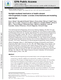 Cover page: Sunlight-mediated inactivation of health-relevant microorganisms in water: a review of mechanisms and modeling approaches