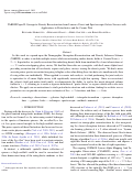 Cover page: TARDIS. II. Synergistic Density Reconstruction from Lyα Forest and Spectroscopic Galaxy Surveys with Applications to Protoclusters and the Cosmic Web