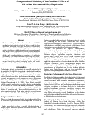 Cover page: Computational Modeling of the Combined Effects of Circadian Rhythm and Sleep Deprivation