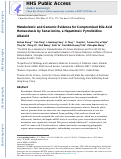 Cover page: Metabolomic and Genomic Evidence for Compromised Bile Acid Homeostasis by Senecionine, a Hepatotoxic Pyrrolizidine Alkaloid