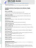 Cover page: Infertility and Risk of Heart&nbsp;Failure in the Women’s Health Initiative