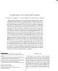 Cover page: Ecophysiology of forest and savanna vegetation