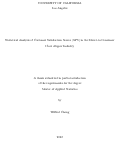 Cover page: Statistical Analysis of Customer Satisfaction Scores (NPS) in the Direct-to-Consumer Clear Aligner Industry