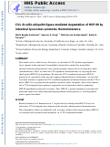 Cover page: CUL-6/cullin ubiquitin ligase-mediated degradation of HSP-90 by intestinal lysosomes promotes thermotolerance