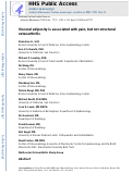 Cover page: Association of Visceral Adiposity With Pain but Not Structural Osteoarthritis