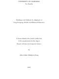 Cover page: Challenges and Methods for Alignment of Large Language Models with Human Preferences