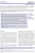 Cover page: Prevalence of Trachoma in Senegal: Results of Baseline Surveys in 17 Districts