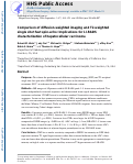 Cover page: Comparison of diffusion-weighted imaging and T2-weighted single shot fast spin-echo: Implications for LI-RADS characterization of hepatocellular carcinoma