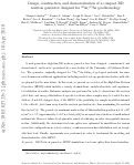 Cover page: Design, construction, and characterization of a compact DD neutron generator designed for 40Ar/39Ar geochronology