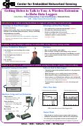 Cover page: Getting Hobos to Talk to You: a wireless extension to hobo dataloggers