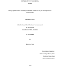 Cover page: Energy optimization of secondary treatment in WRRFs via off-gas and respirometric measurements