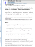 Cover page: Hyper-CVAD plus ponatinib versus hyper-CVAD plus dasatinib as frontline therapy for patients with Philadelphia chromosome-positive acute lymphoblastic leukemia: A propensity score analysis.