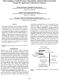 Cover page: When Lighting a Candle Becomes a Superstition: Analogical Recategorization through the Application of Relational Categories