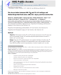 Cover page: The association between MR T1ρ and T2 of cartilage and patient-reported outcomes after ACL injury and reconstruction