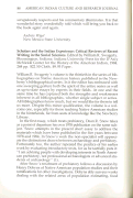 Cover page: Scholars and the Indian Experience: Critical Reviews of Recent Writing in the Social Sciences. Edited by William R. Swagerty.