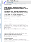 Cover page: Limited Reporting of Histopathologic Details in a Multi-Institutional Academic Cohort of Phyllodes Tumors: Time for Standardization